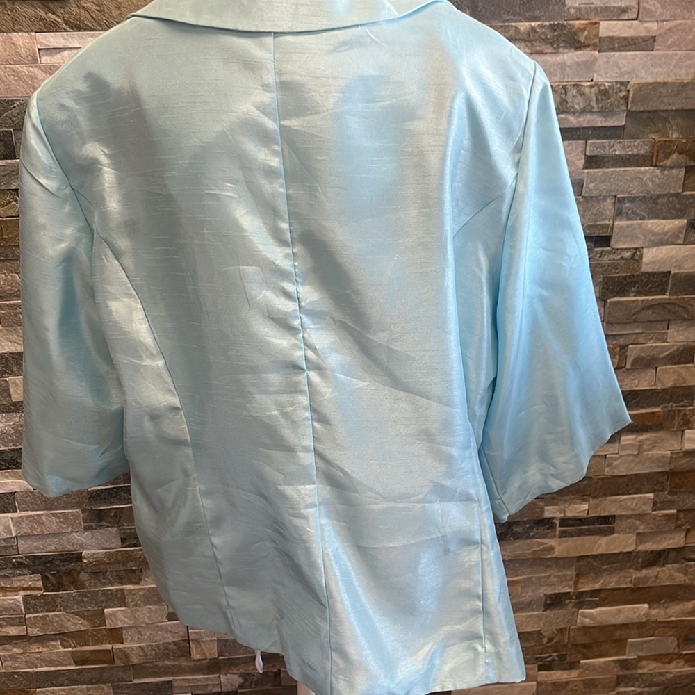 Le bos Elegant Light Blue Women's Jacket - Picture 5 of 8